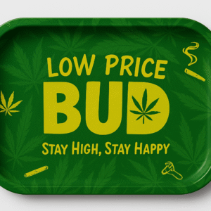 Small Custom Metal for Rolling Tray for Tobacco Smoking Printed Serving Tray for Rolling Smoking Accessories